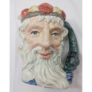 Royal Doulton Character Jug D6548 Large Vintage England Collectible Mug